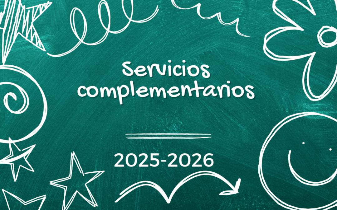 Curso 2025-2026: extraescolares, servicios de comedor, transporte escolar, ludoteca y madrugadores